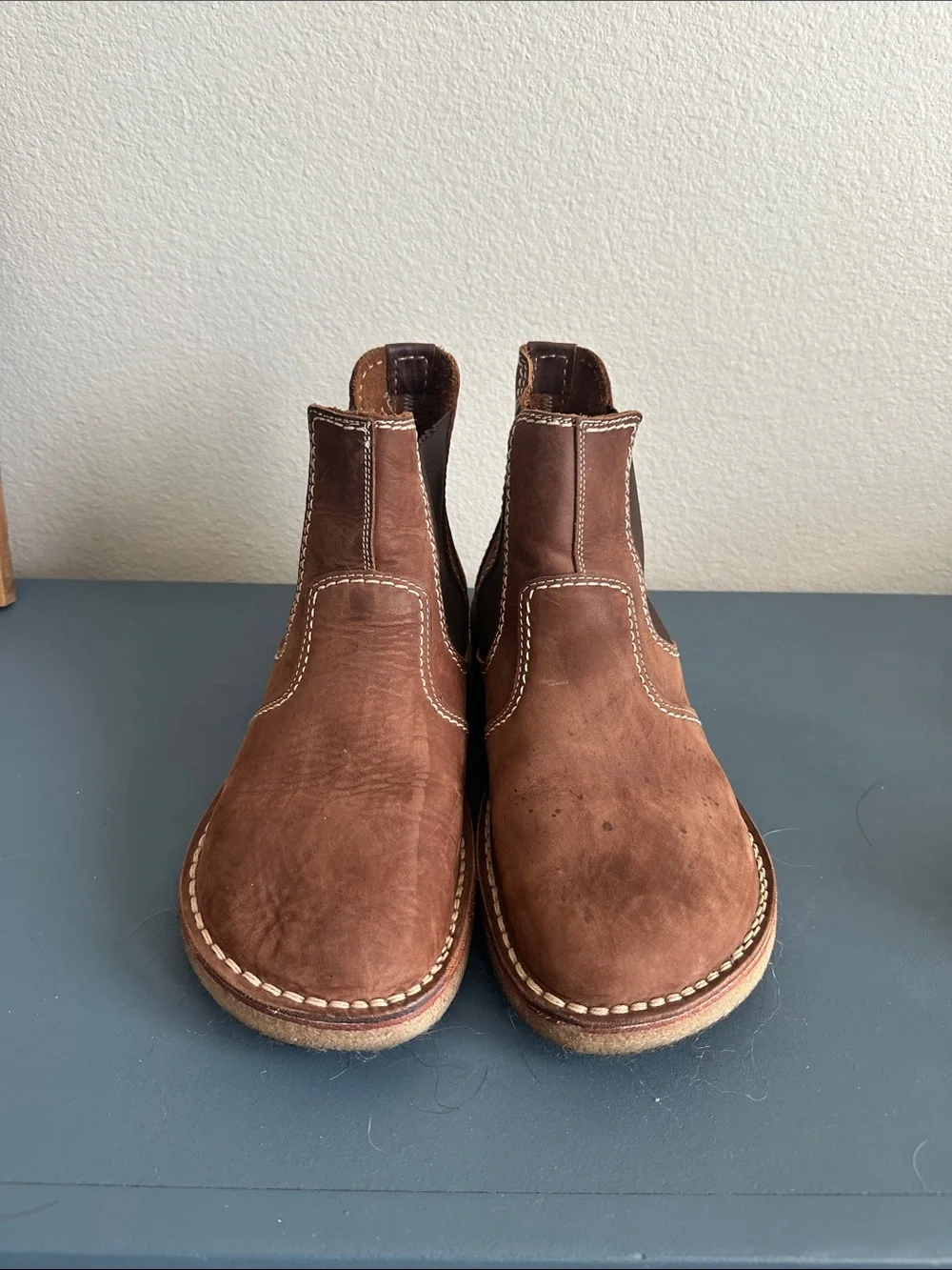 Duckfeet Men's Brown Leather Chelsea Boots
